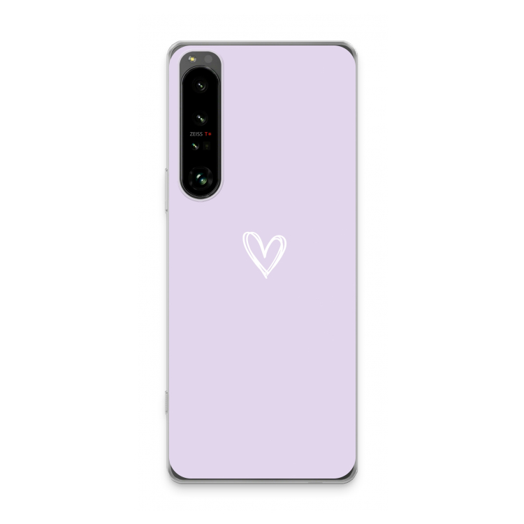 Small Heart Purple
