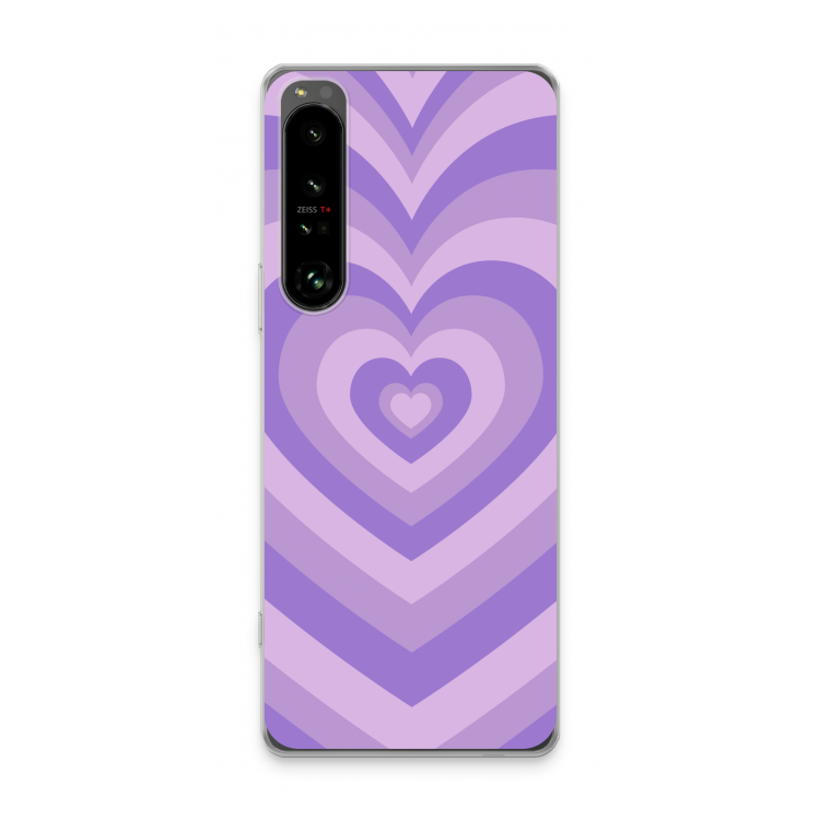 Heart Purple
