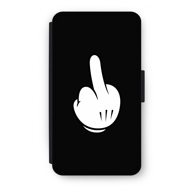 Middle finger black