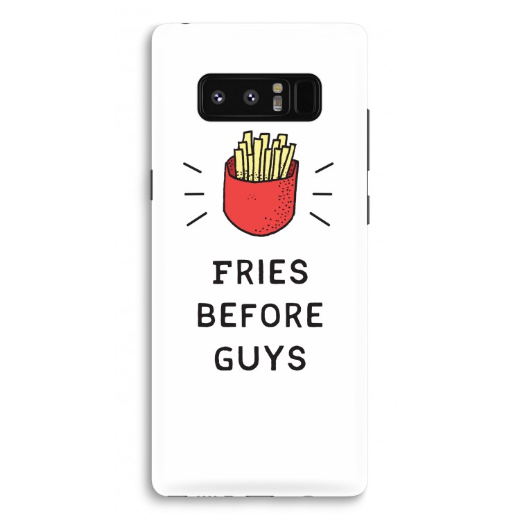 Fries before guys