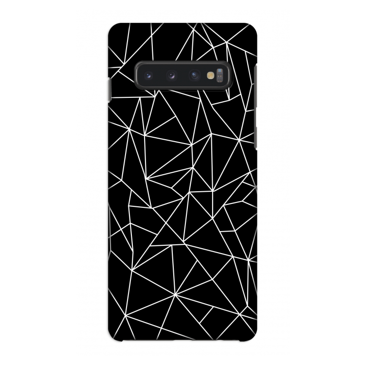 Geometrische lijnen wit