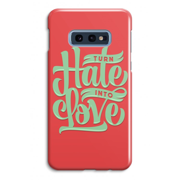 Turn hate into love