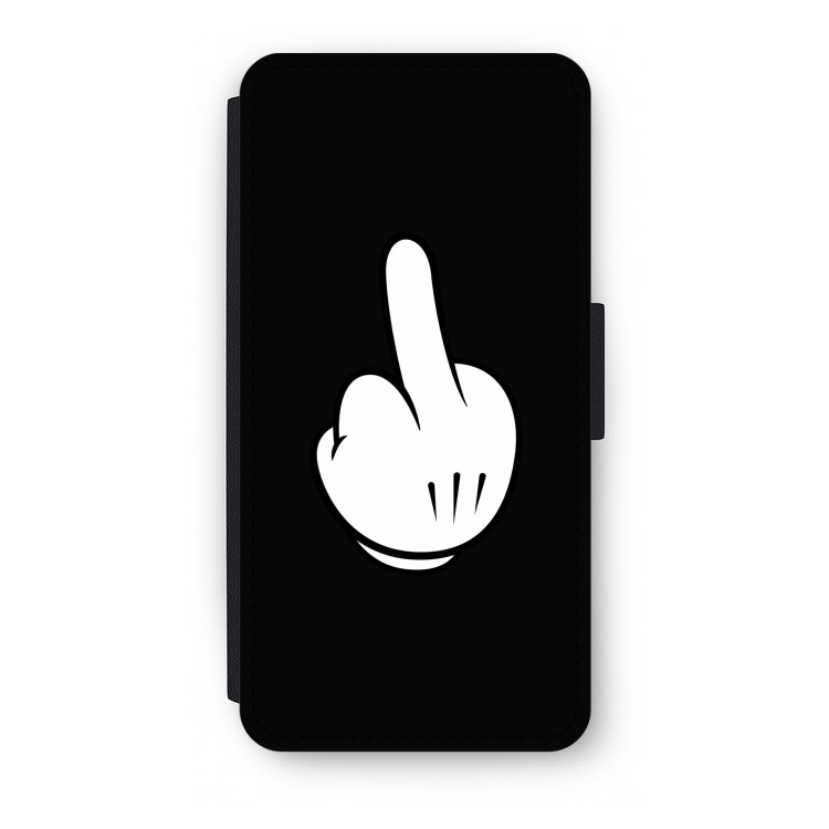 Middle finger black