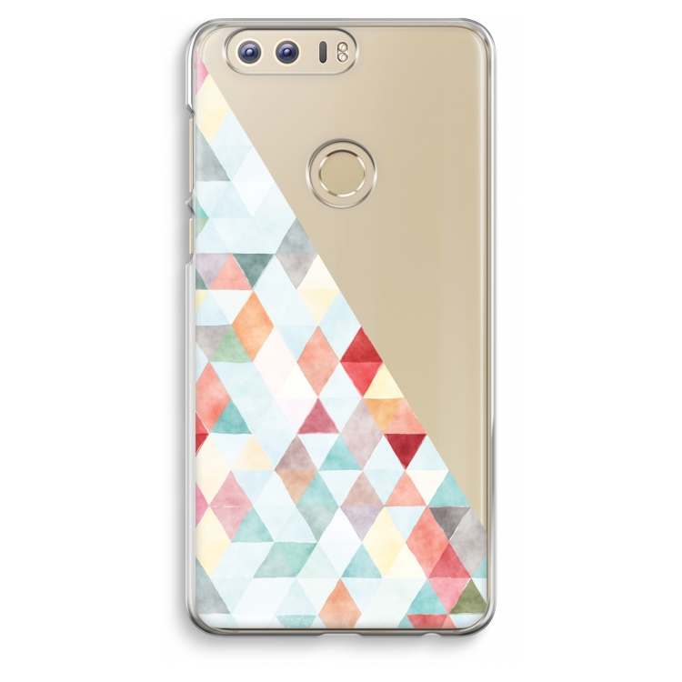 Coloured triangles pastel