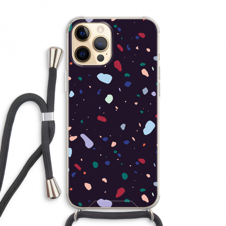 Dark Rounded Terrazzo