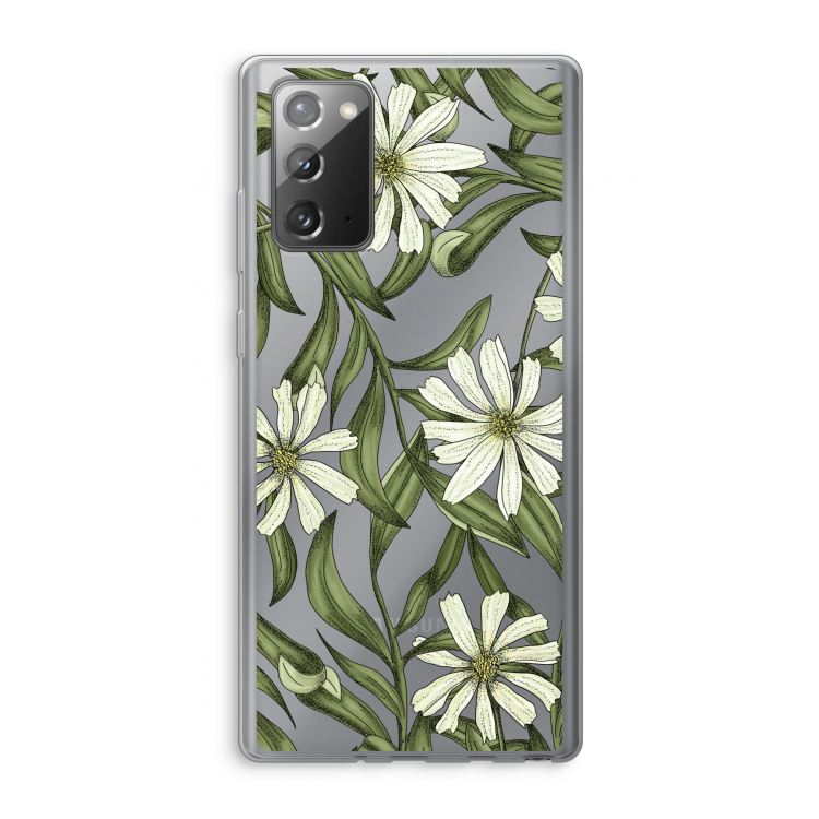 White flower pattern