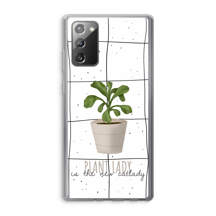 Houseplant on windowpane
