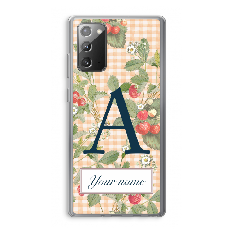 Monogram Strawberries