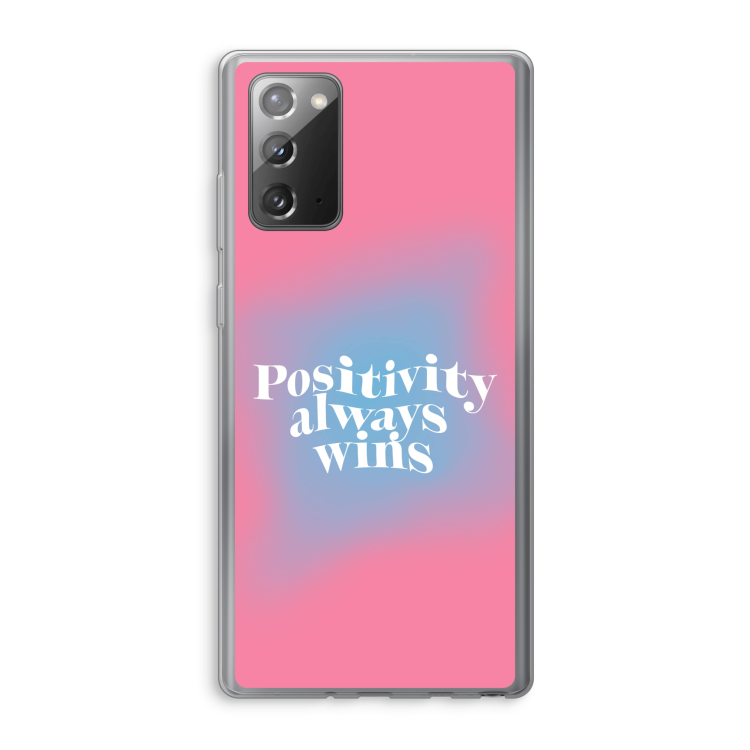 Positivity always wins