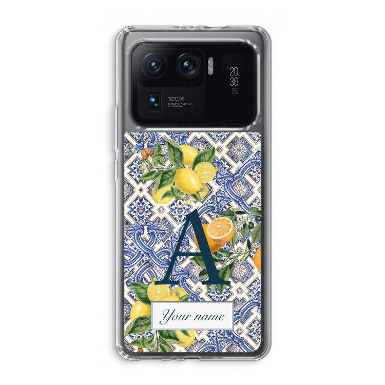 Monogram Blue tiles
