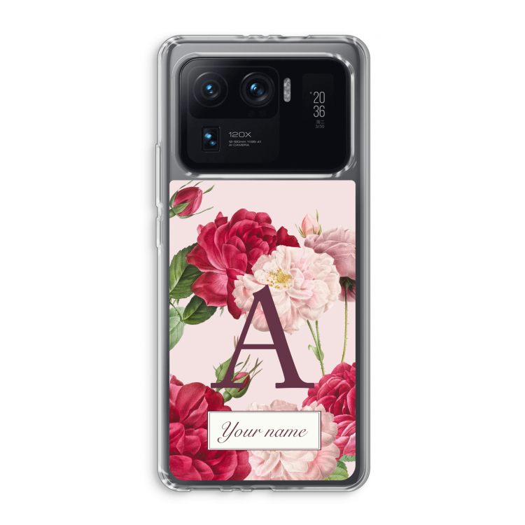 Spring florals pink roses