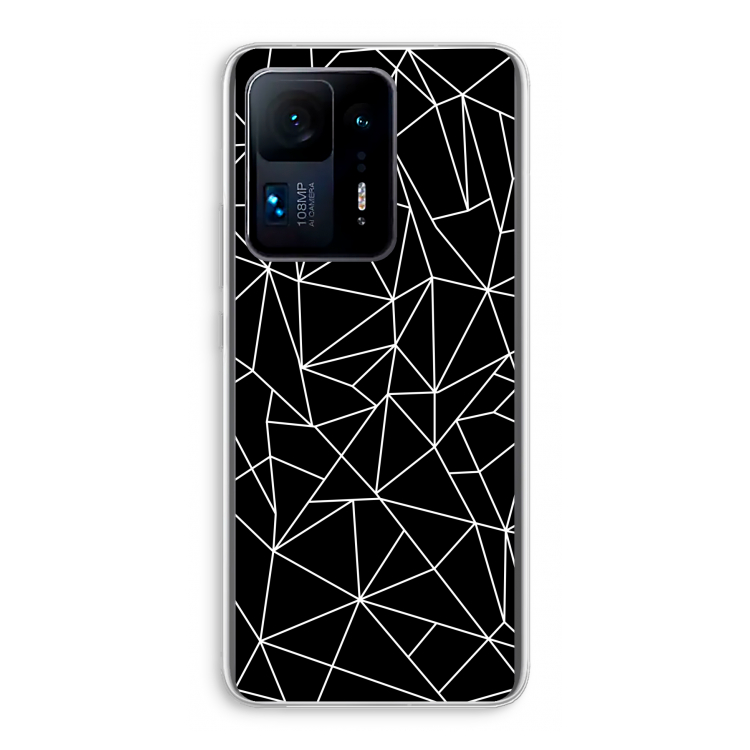 Geometric lines white