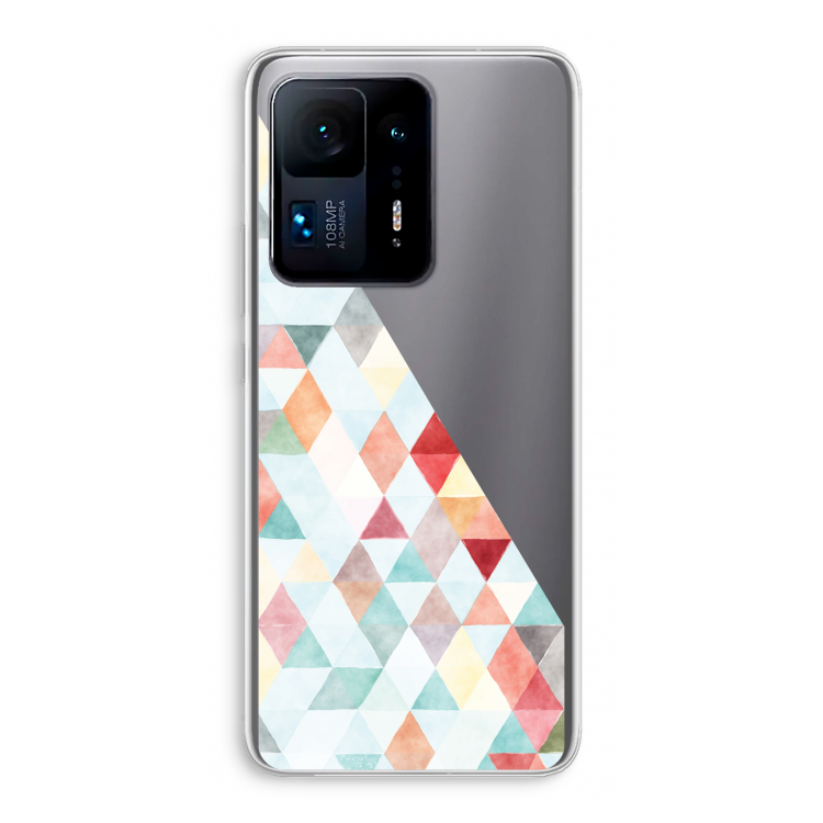 Coloured triangles pastel