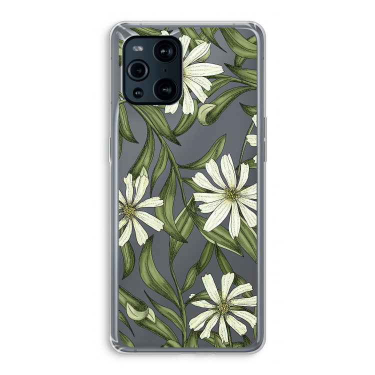 White flower pattern