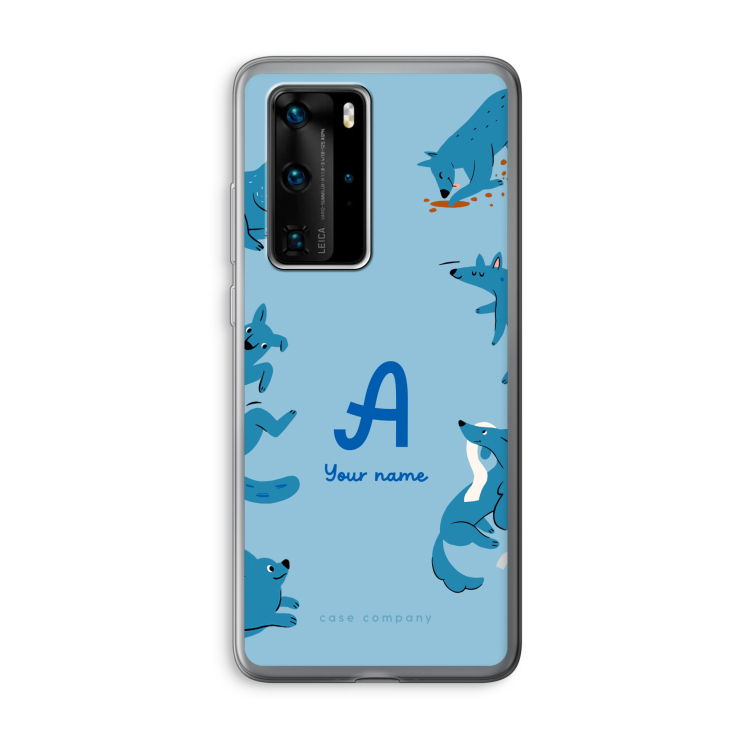 Playful Dogs Monogram