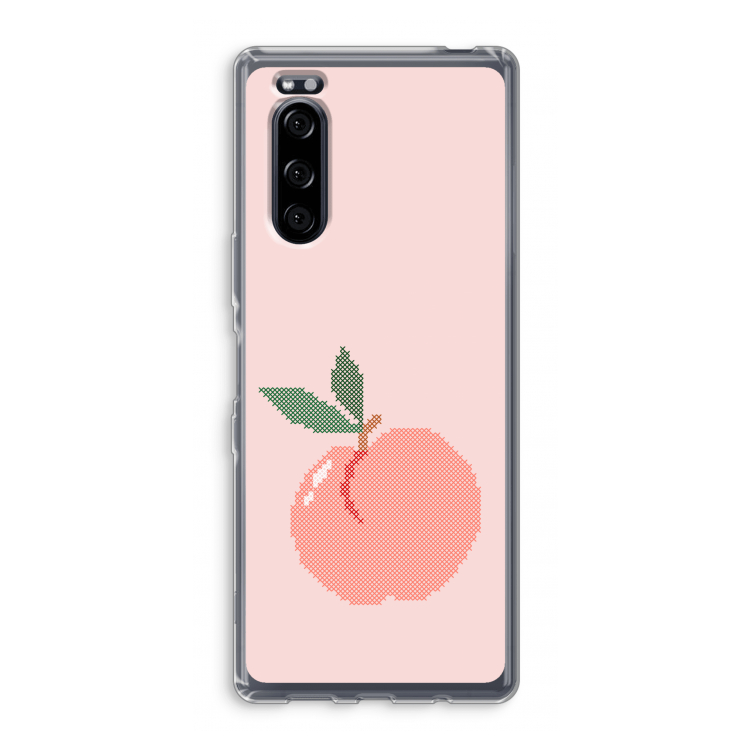 Stitched Peach
