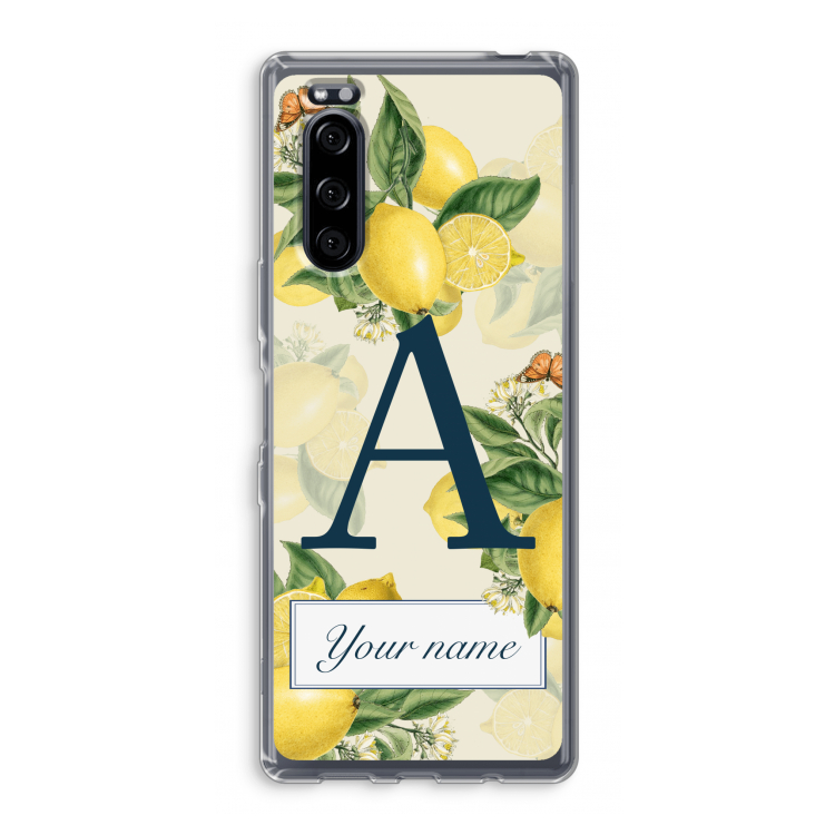 Monogram Lemons, Oranges of Peaches