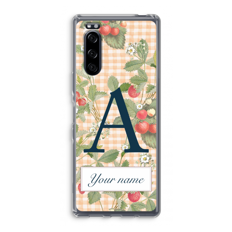 Monogram Strawberries