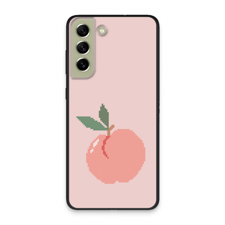 Stitched Peach