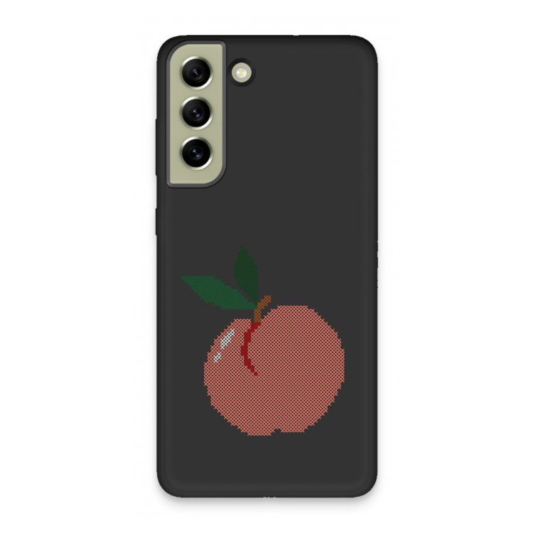 Stitched Peach