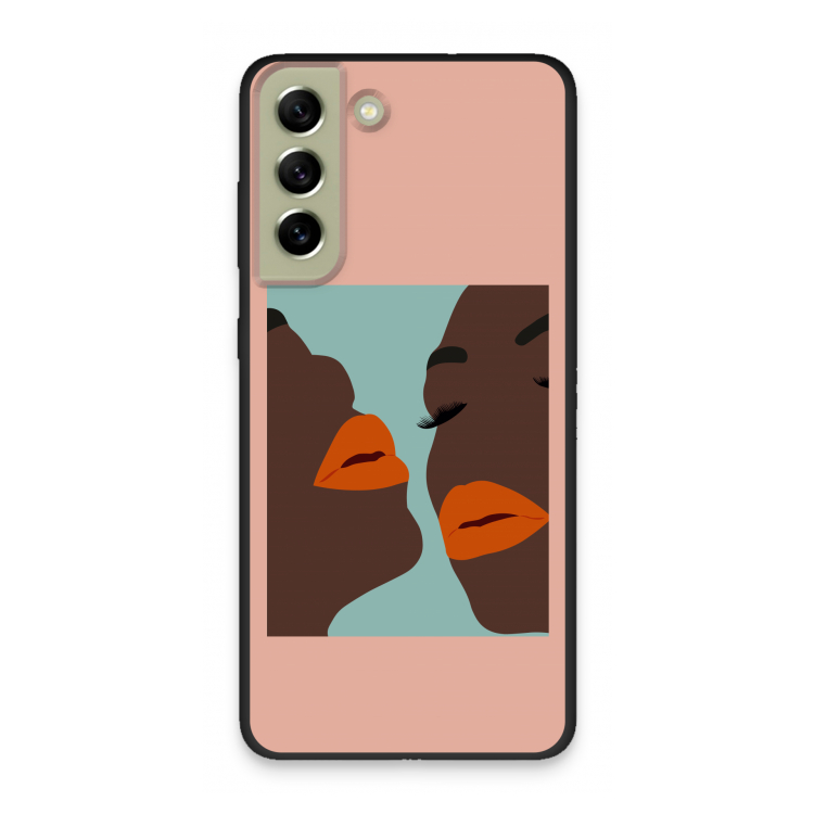 Orange lips