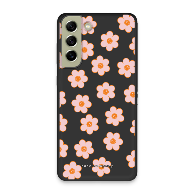Pink Smiley Flower