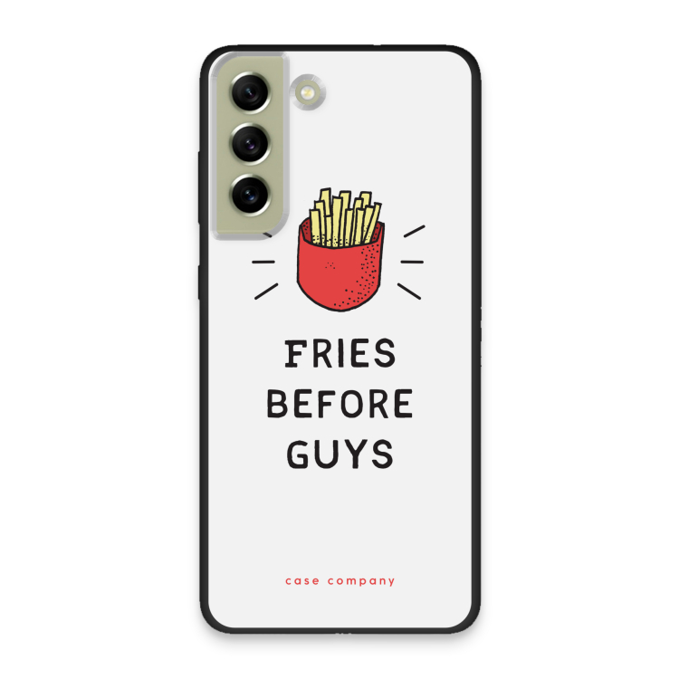 Fries before guys