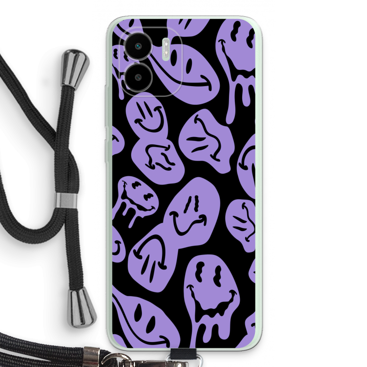 Melting Smiley - Purple