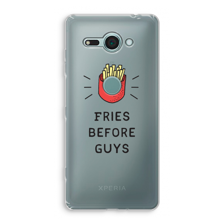 Fries before guys