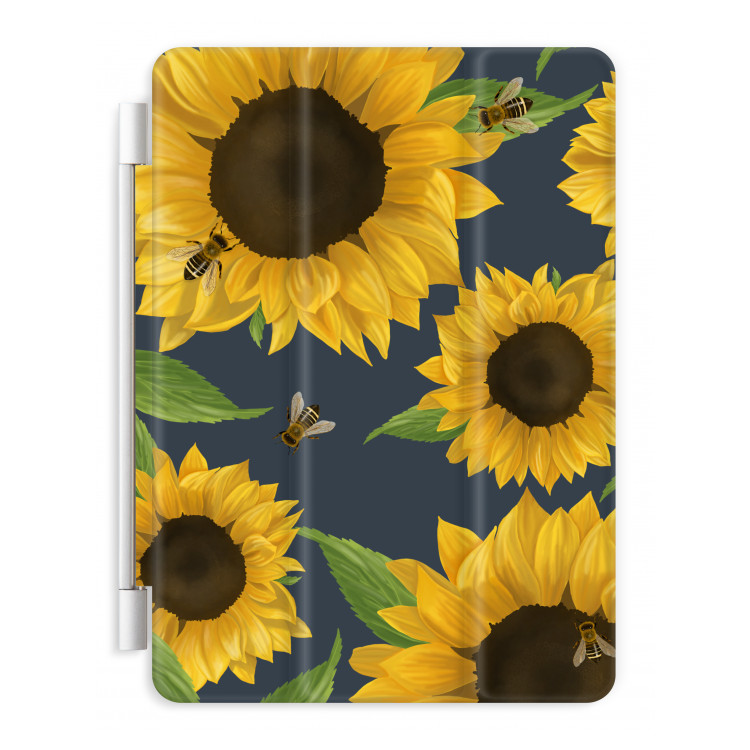 Sunflower and bees