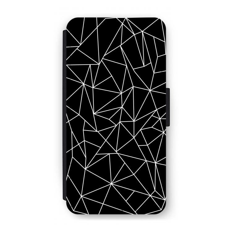 Geometric lines white