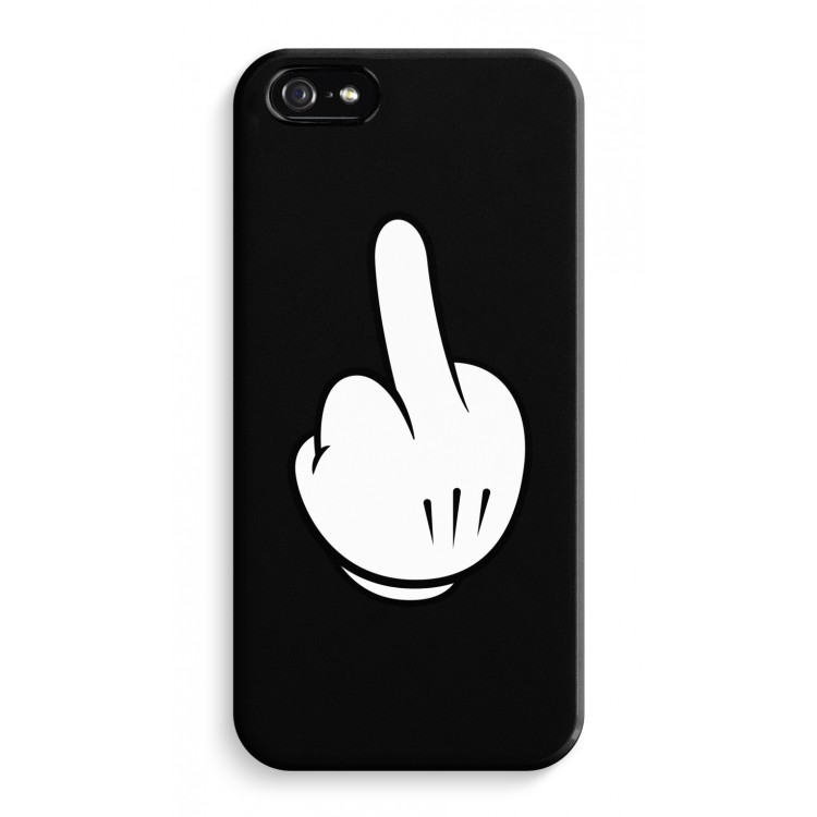 Middle finger black