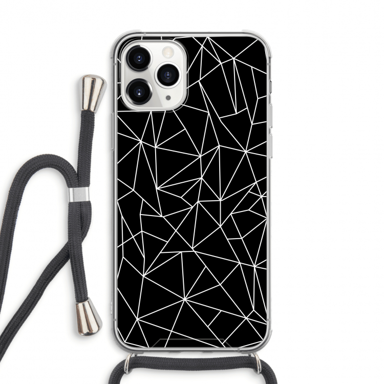 Geometric lines white