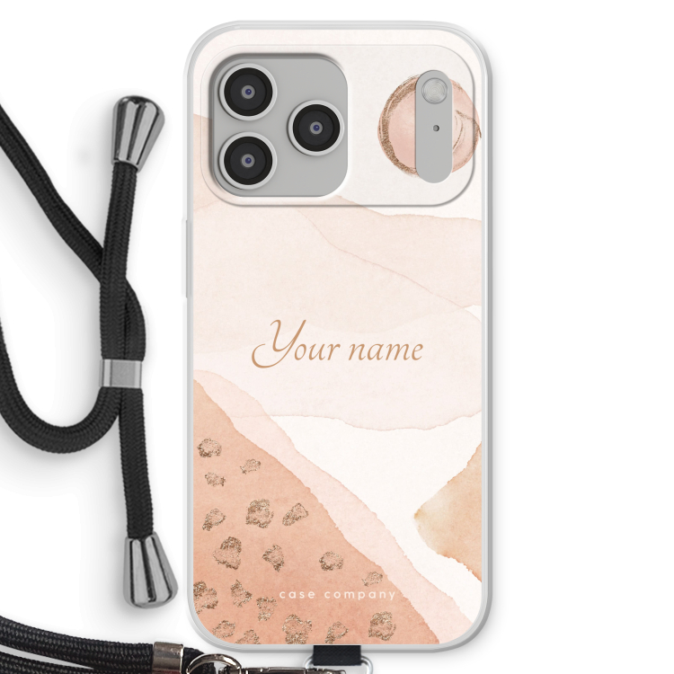 Gold Spots Namecase - Blush