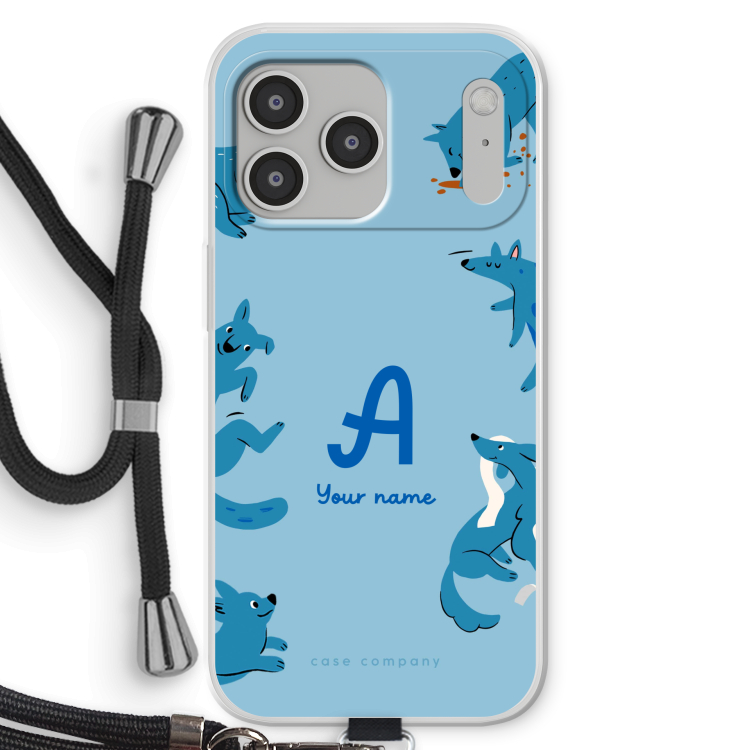 Playful Dogs Monogram