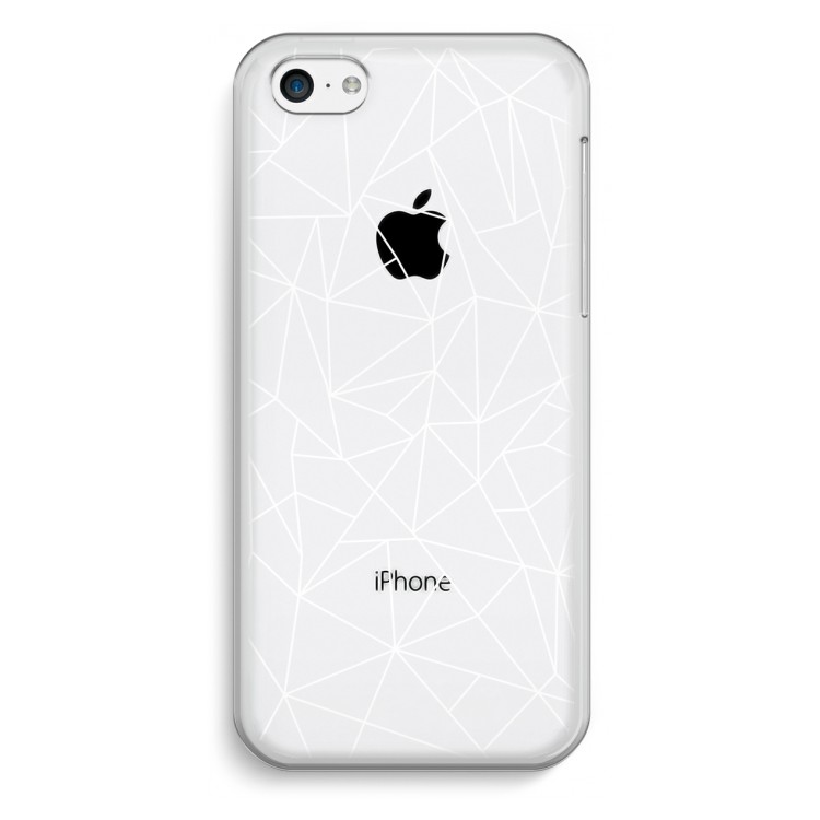 Geometric lines white