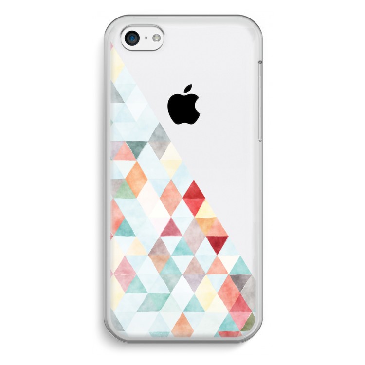 Coloured triangles pastel