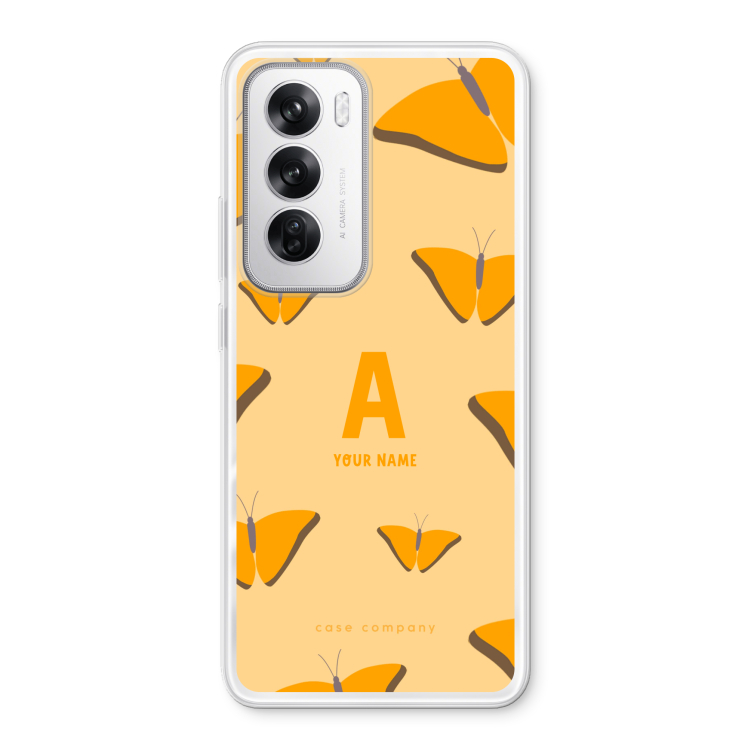 Amber Butterflies Monogram