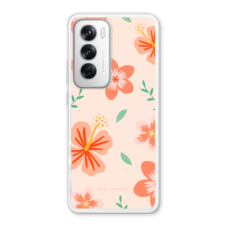 Tropical Pink Flowers