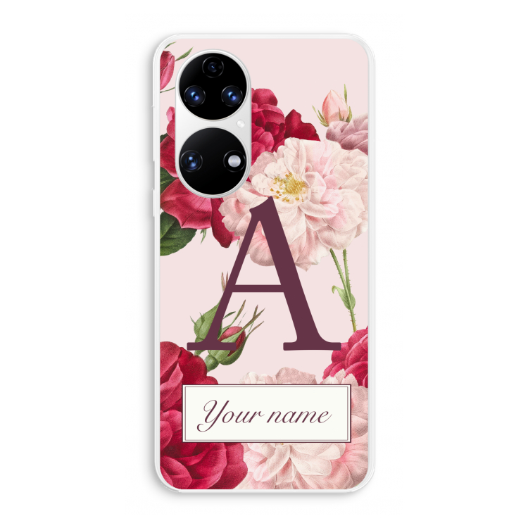 Spring florals pink roses