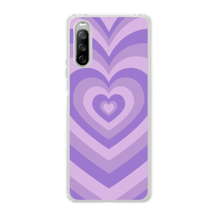 Heart Purple